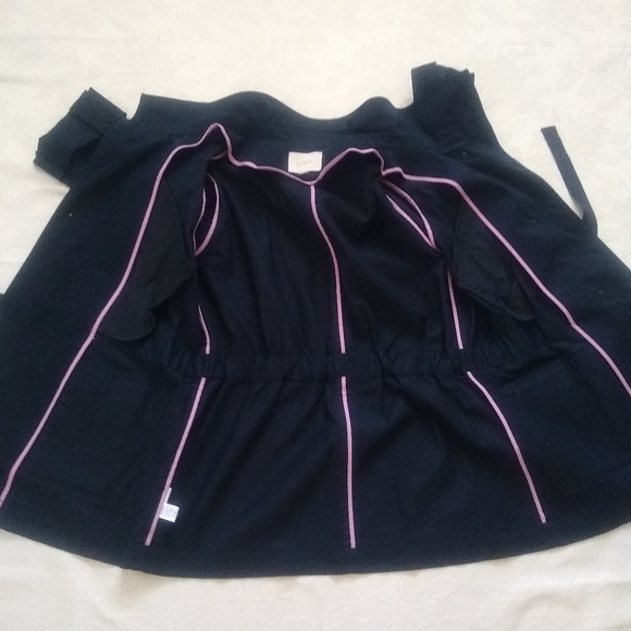 Belted utility cropped trench jacket - Picture 2 of 7